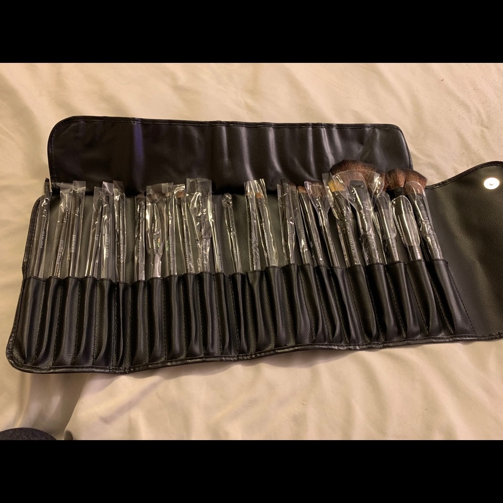 Makeup Brush Carrier (24 brand new brushes)